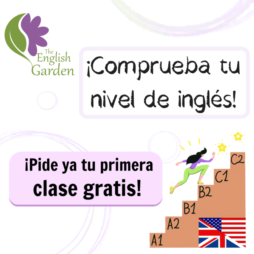 Imagen de una mujer subiendo una escalera que representa los niveles de inglés desde el A1 al C2. Lo de The English Garden. Comprueba tu nivel de inglés. Pide ya tu primera clase gratis