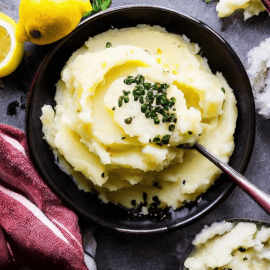 imagen de colcannon, puré de patata irlandés